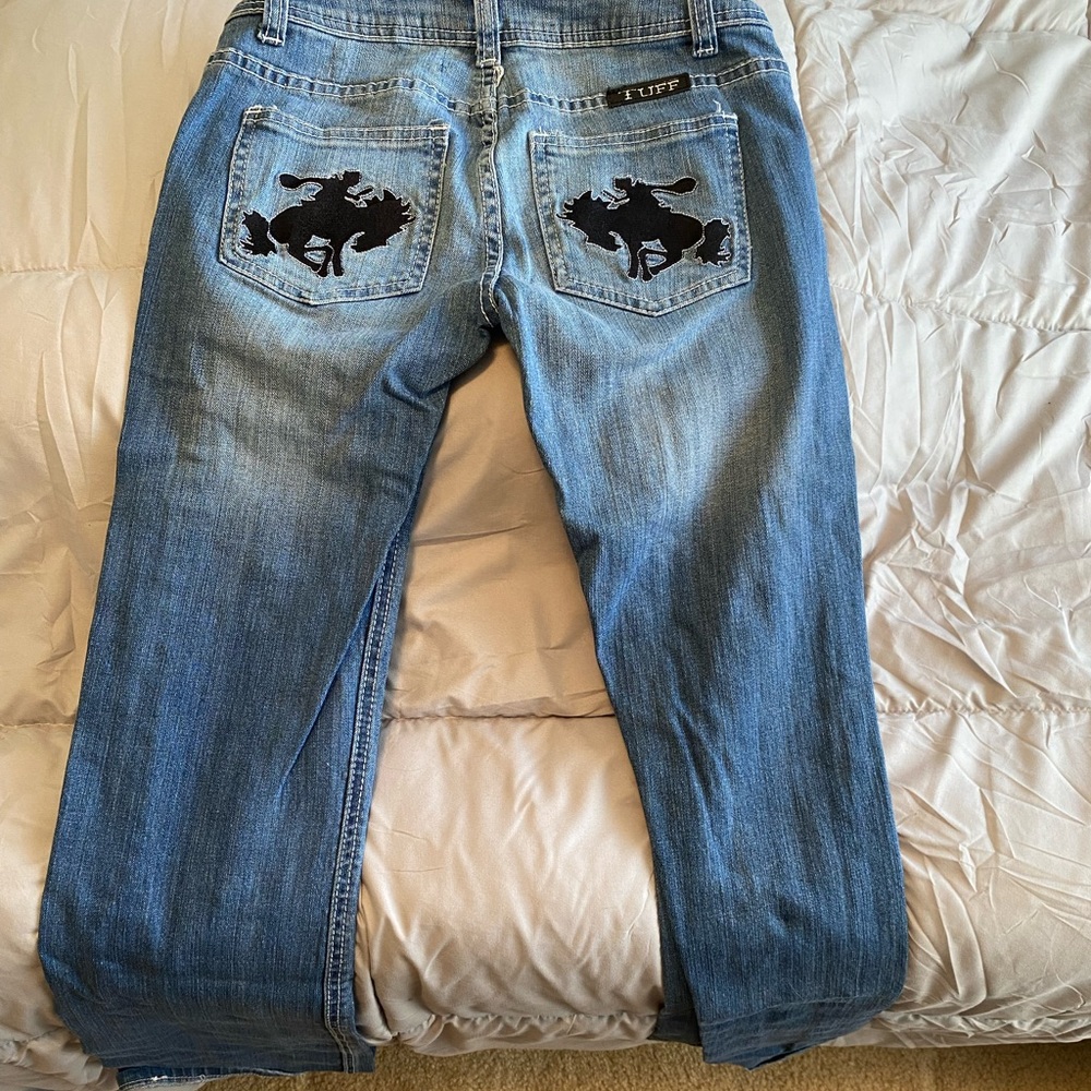 Cowgirl Tuff Wild N Wooly Jean W26 L33